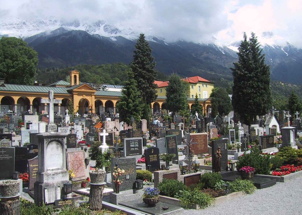 Tiroler Landesfriedhof Pfarre Mariahilf Friedhof