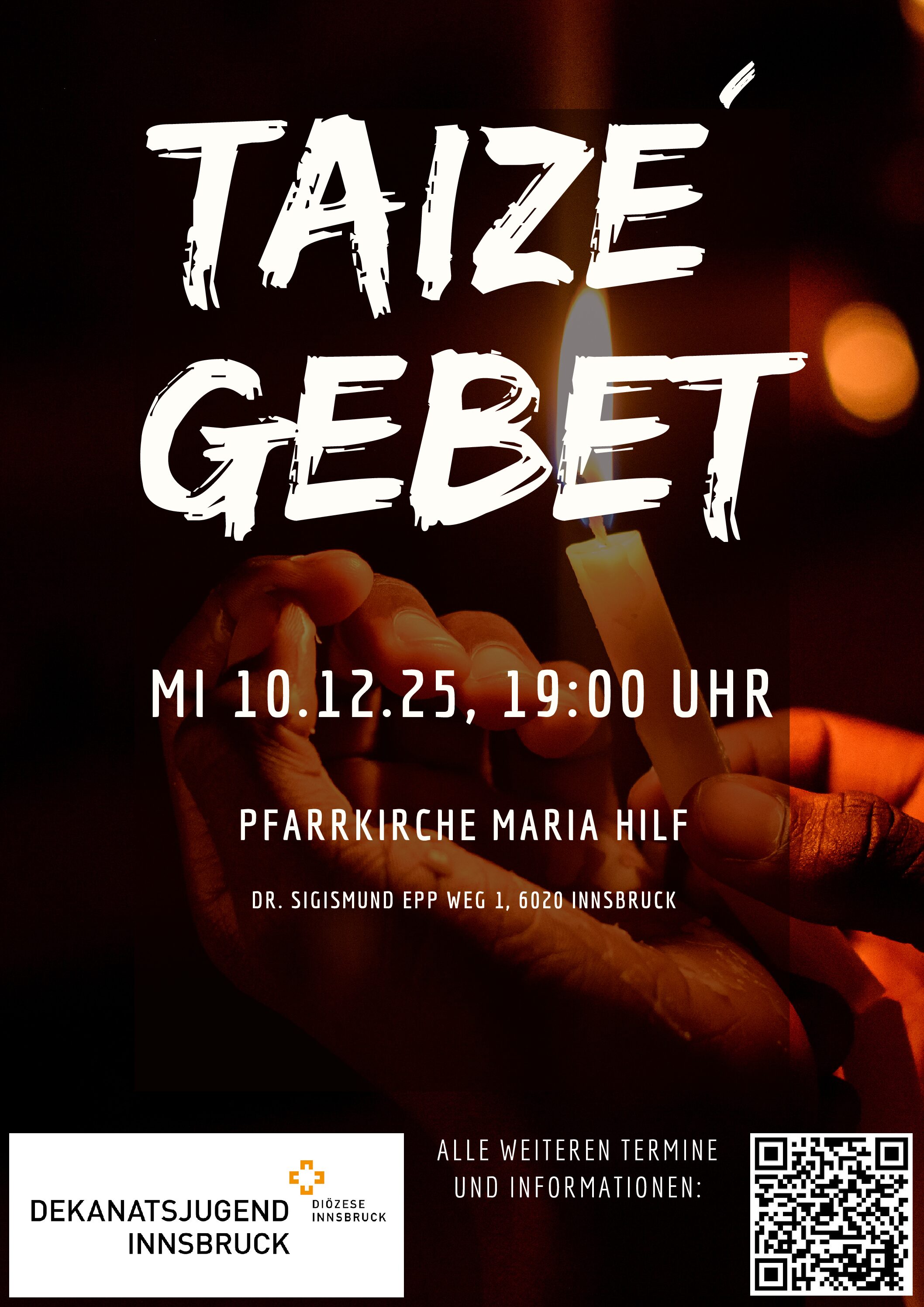 Pfarre Mariahilf Taizè Gebet