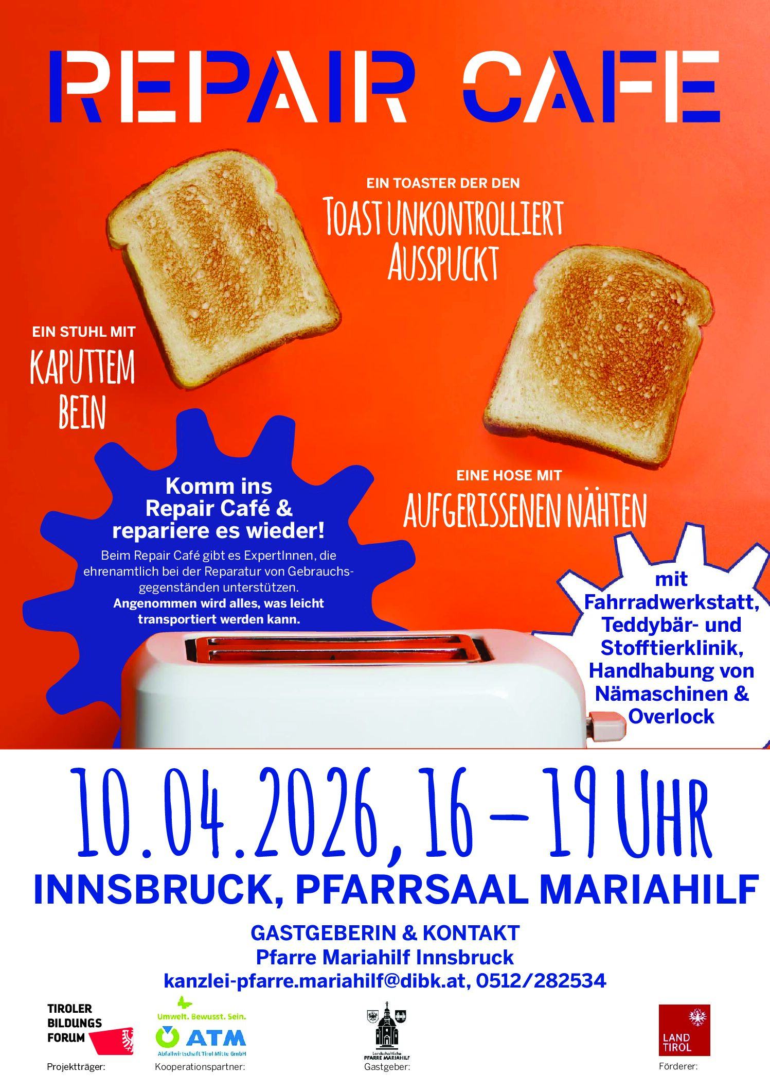 Pfarre Mariahilf repair cafe