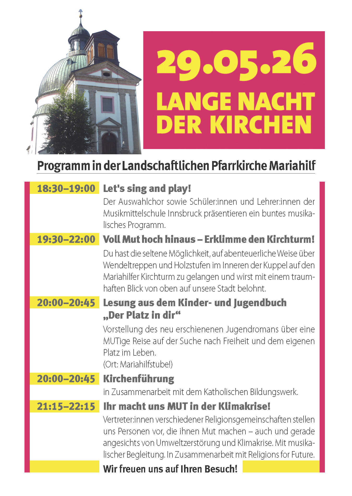 Lange Nacht der Kirchen